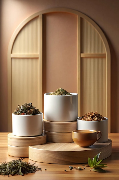 Tea plantation landscape showing terraced hillsides